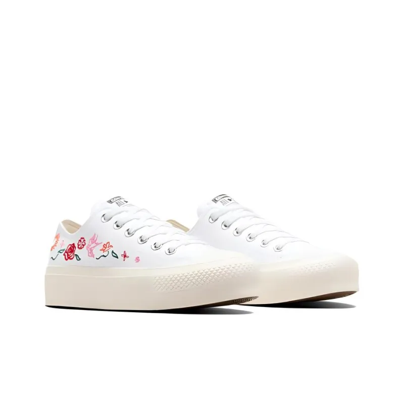 Converse Women's Chuck Taylor All Star Lift Platform Low 'Summer Embroidery' Women's-2