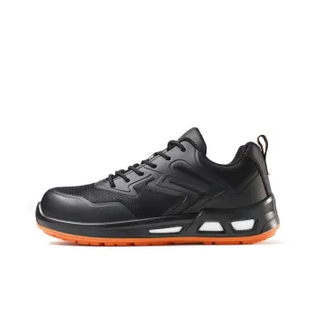 Wolf Detective Wear Resistant Impact Resistant Outdoor Shoes Men's Black