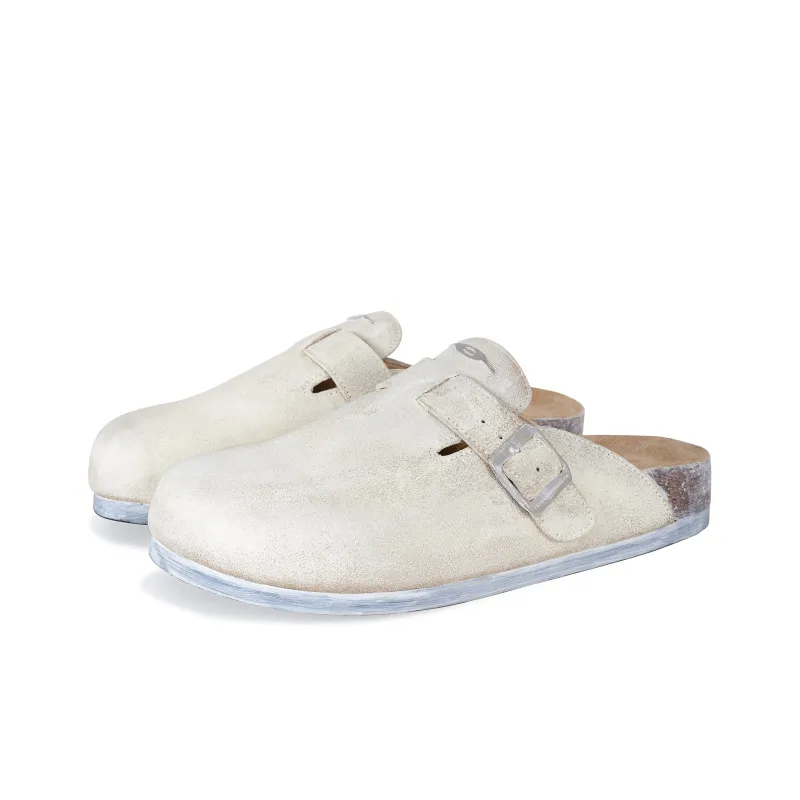 TERRA INCOGNITA Cork Sole Quiet Wrap toe Slippers Unisex-3