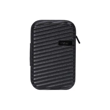 LEXON PC Blended With Polyester Storage Bag Unisex Pure Black/Moon Gray/Ivory