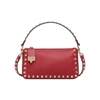 Valentino Garavani Rockstud Zip Up Tote Bag