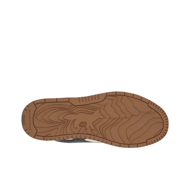 Maison Kitsune Chiru Low Top Skateboard Shoes Men's Marine Blue-5