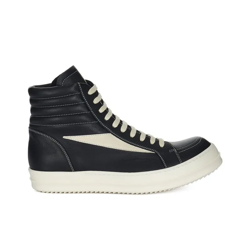 RICK OWENS/RO Porterville High Top Skateboard Shoes Men's Black-1