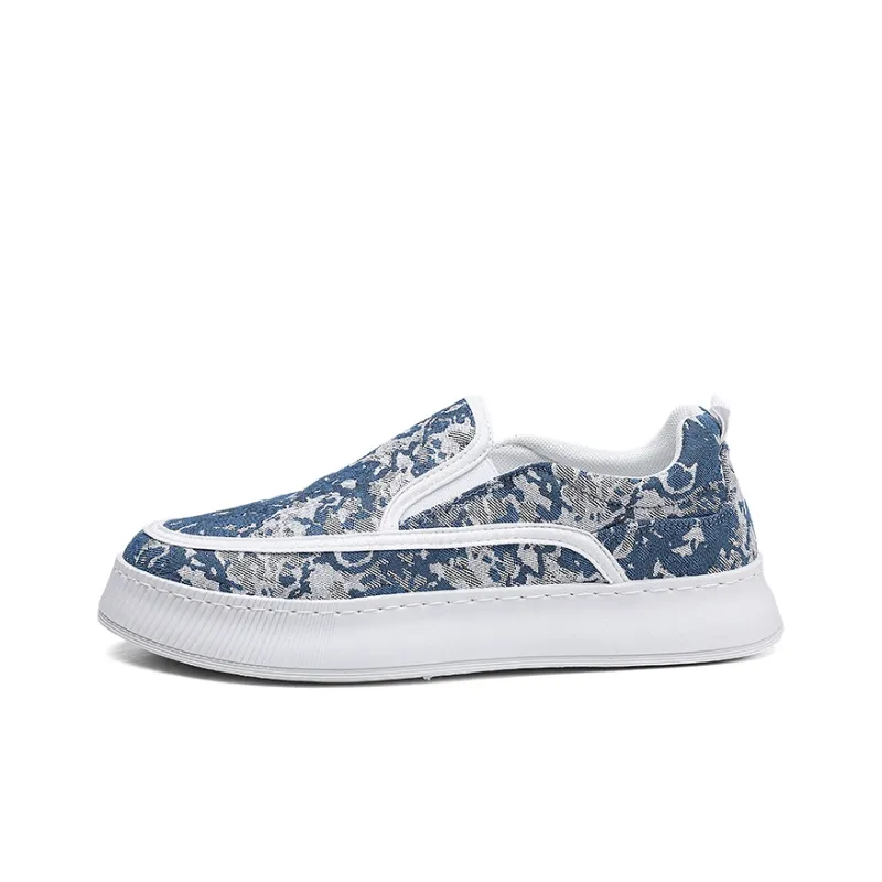 Bull Charm Low-Top Canvas Shoes Men's-6