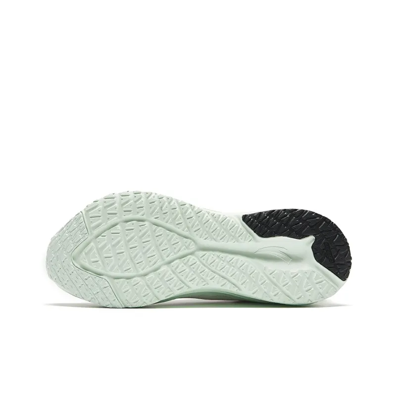 Anta Running Collection Anti Slip Wear Resistant Low Top Casual Running Shoes Women's White Green-4
