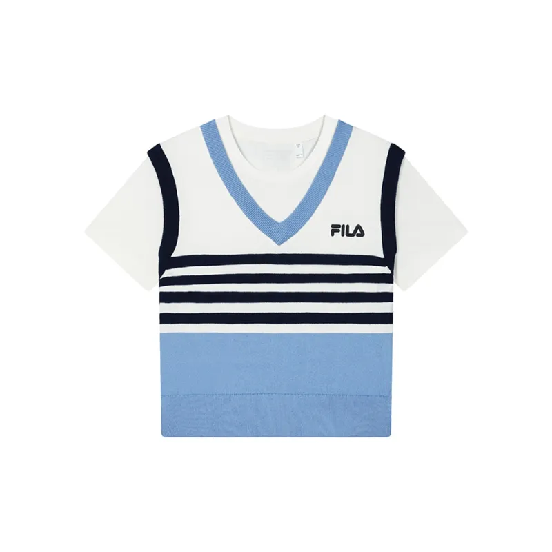 FILA T Shirt Women's Serene Blue-0