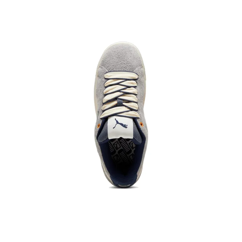 PUMA Suede XL Non-slip Lightweight Low-Top Skateboard Shoes Unisex Gray-3