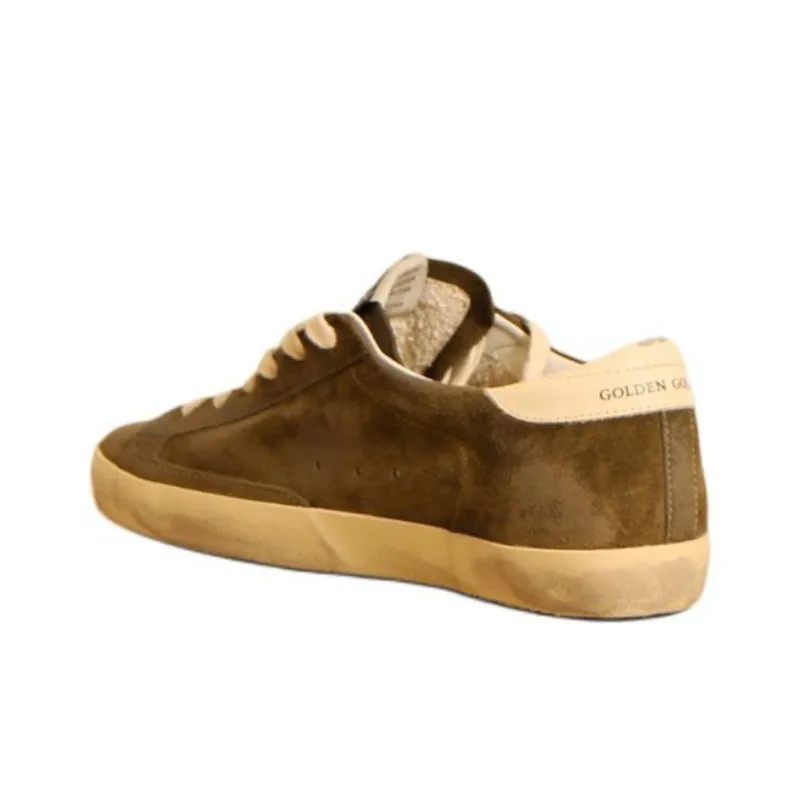 Golden Goose Low Top Skateboard Shoes Women's Brown-2