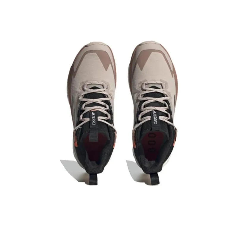 Adidas Terrex Free Hiker Gore Tex 2.0 Wonder Taupe Taupe Met. Impact Orange Women's-4