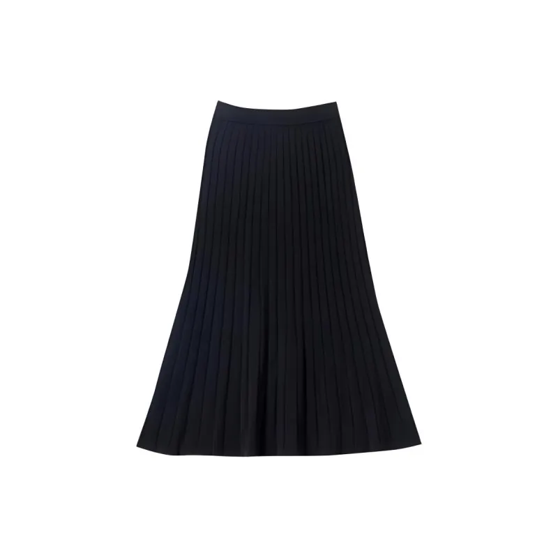 SNOWFORTE Casual Long Skirts Women's-3