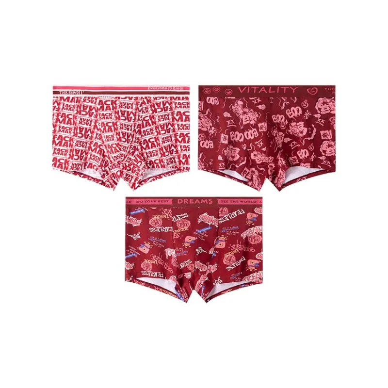 H YXIANG Underpants Men's 3 Pack-6