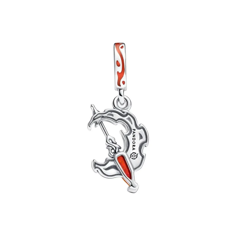 Pandora 925 Sterling Silver Pendants Women's Orange-1