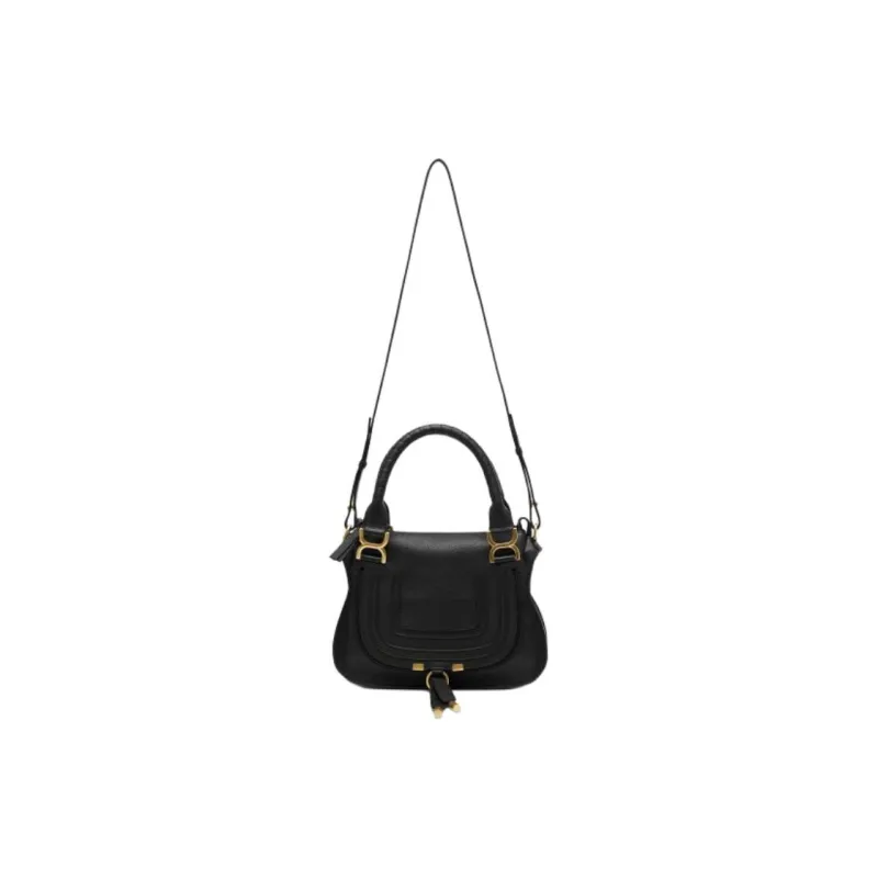 Chloe Cow Leather Clutch Women's Black-1