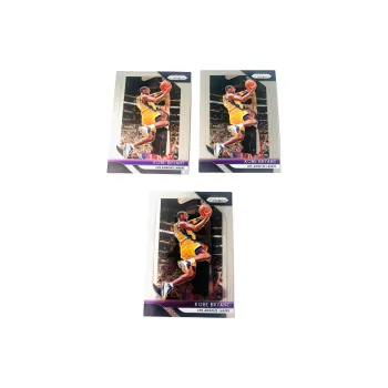 PANINI 18 19 Lakers Kobe Prizm Base 3 Piece Combination Kobe Bryant Player Card Product Access Sports Cards 3 Pcs