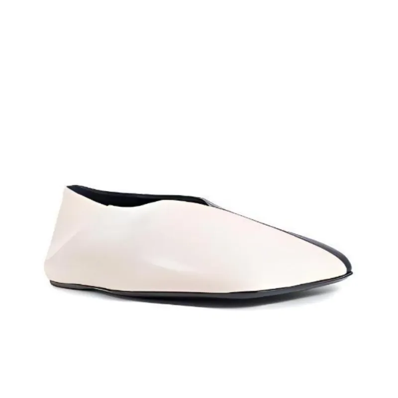 JIL SANDER Two-Toned Square-Toe Barellina Shoes Women's-2