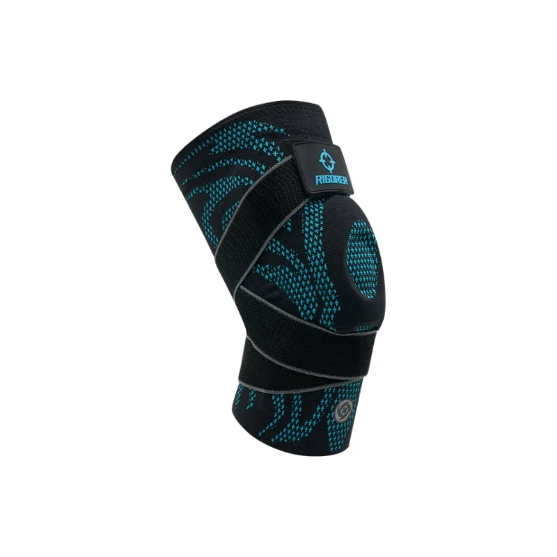RIGORER Running Basketball Mountaineering Unisex Polyester Polyamide Elastane Knee Pads-2