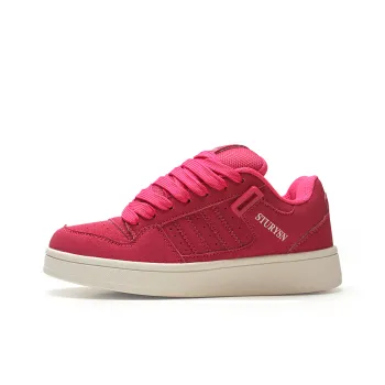 STUR YSN Wear resistant And Lightweight Low Top Skateboard Shoes Unisex Matte Pink