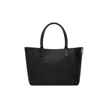 Valentino GARAVANIVlogo Napa Calf Leather Tote Bag Shopping Bag Handbag Women's Black