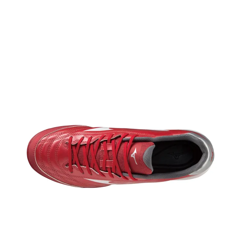 Mizuno Monarcida TF Rubber Broken Studs Artificial Ground Firm Ground Abrasion Resistant Soccer Shoes Men's Red-2
