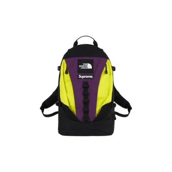 Supreme The North Face Collaboration Supreme FW18 Polyester Backpack Unisex Purple Yellow