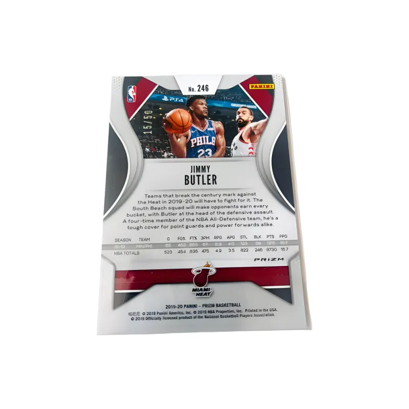 PANINI 19 20 76 Persons Butler Prizm Pink Bubbles Fold 50 Player Card Product Access Sports Cards 1 Pc-1