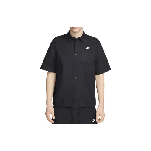 Nike Club Shirts Men Black