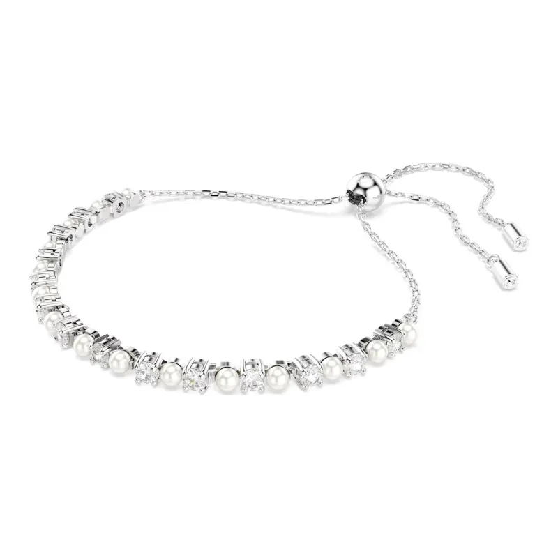 Swarovski Matrix Crystal Pearl Bracelet-1