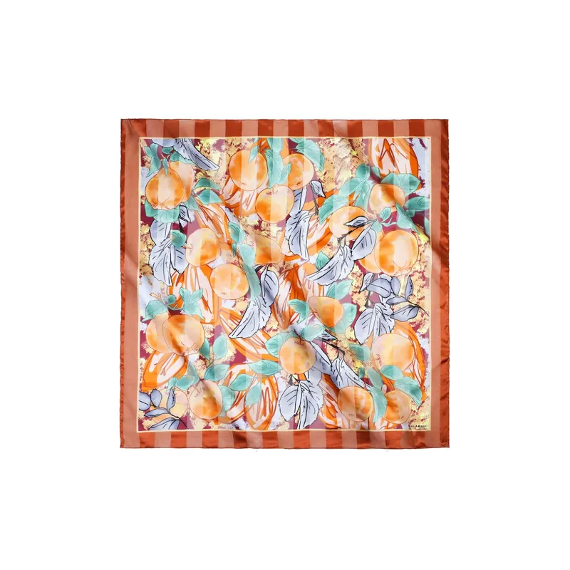 MARJAKURKI Silk Scarves Women's-0