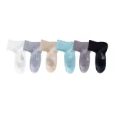 White+Light Gray+Khaki+Lake Blue+Dark Gray+Black