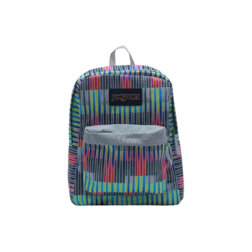 JanSport Polyester Backpack Large Size Unisex Blue