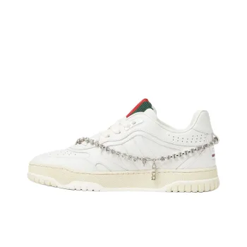 GUCCI Women's Re Web Sneaker 'White Crystal Chain' Women's