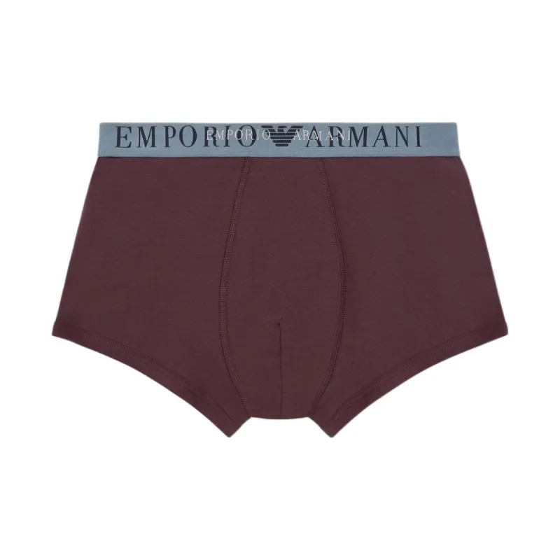 EMPORIO ARMANI Underpants Men's 1 Pack Dark Reddish Purple-0