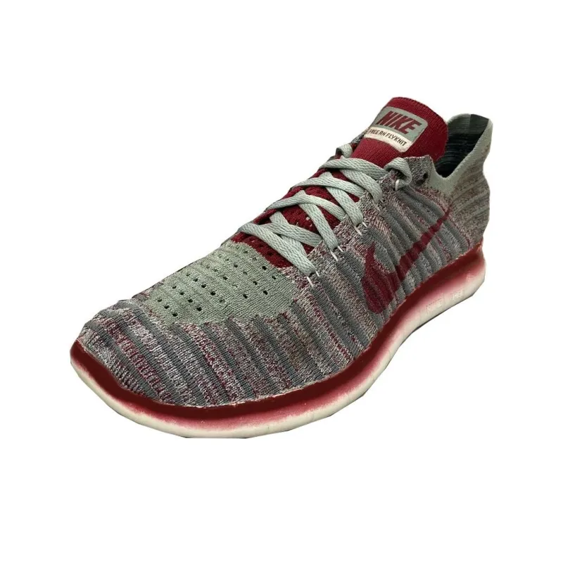 Nike Free Rn Flyknit Undercover Gyakusou Wolf Grey Team Red Women's-2