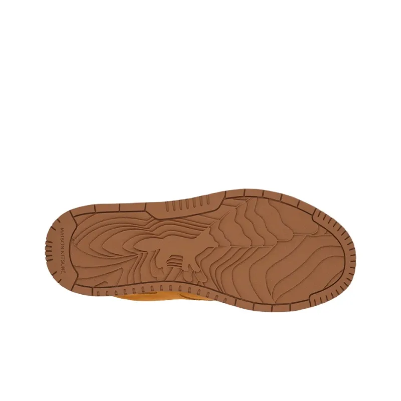Maison Kitsune Chiru Low Top Skateboard Shoes Men's Brown-5