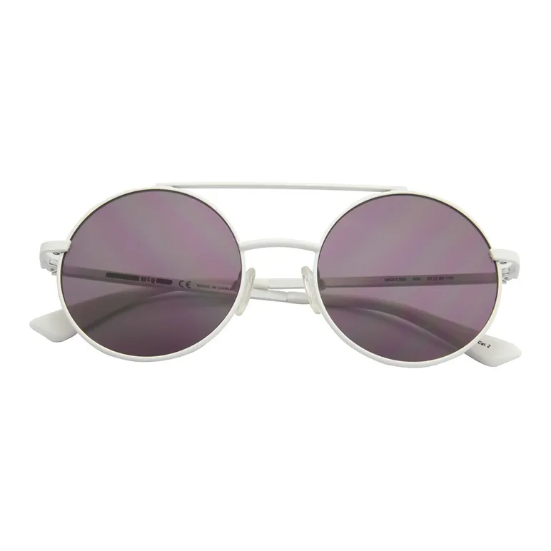 McQ Alexander McQueen Aviator Sunglasses Unisex Silver-3