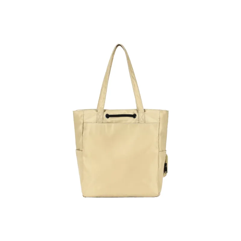 KANGOL Fabric Tote Bag Commuter Bag Handbag Shoulder Bag Unisex Khaki/Black/Ivory/Peach Pink/Military Green/Dark Blue-3