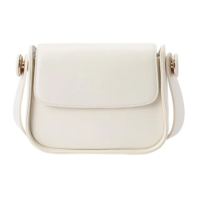 SEM/R PU Shoulder Bag Crossbody Bag Regular Women's Milk White / Caramel Brown / Black-0
