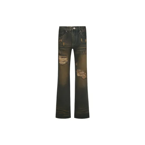 COOLALPACA Jeans Unisex Vintage Blue