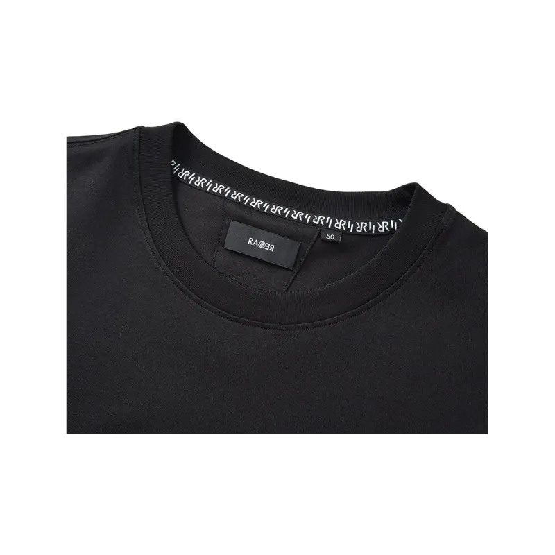 RARE Short Sleeved T Shirts Men's Black-3