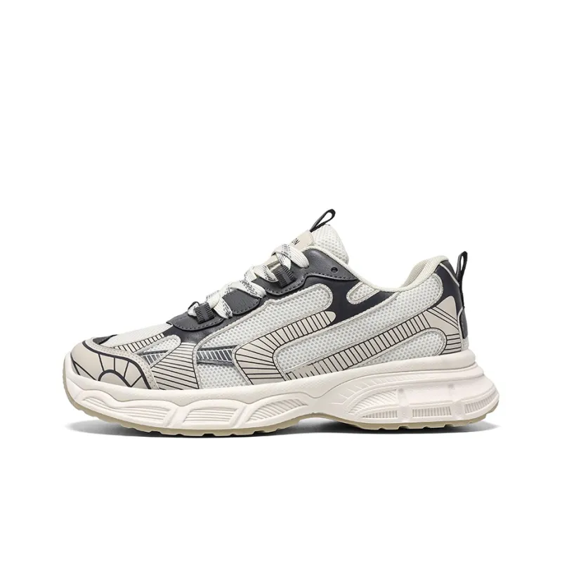 Locke Slip Resistant Breathable Low Top Chunky Sneakers Unisex-2