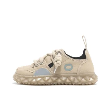 OETZI New Iceberg Series Skateboard Shoes Unisex Low Top Khaki