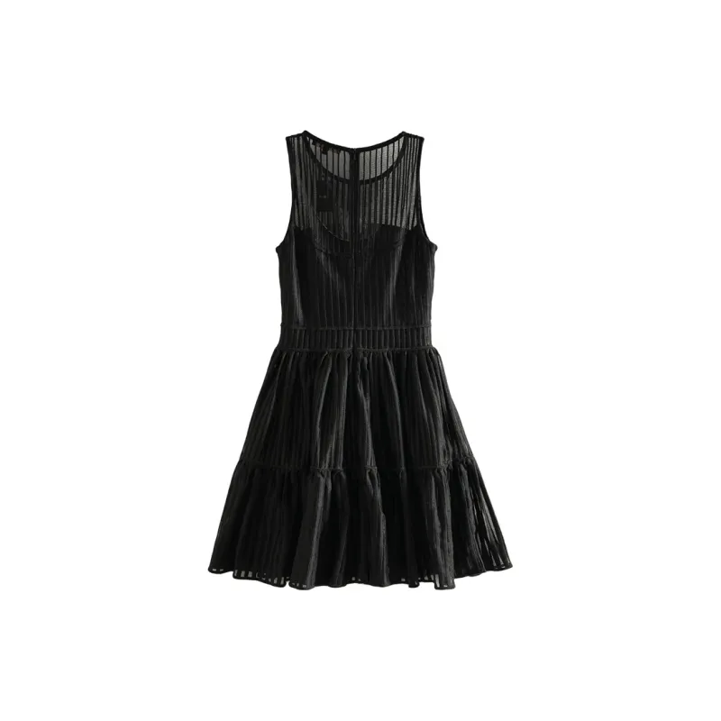 Maje Sleeveless Dress Women's Black-1