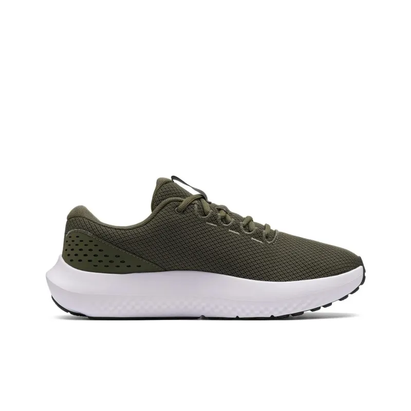 Under Armour Slip Resistant Low Top Running Shoes Men's Green-1