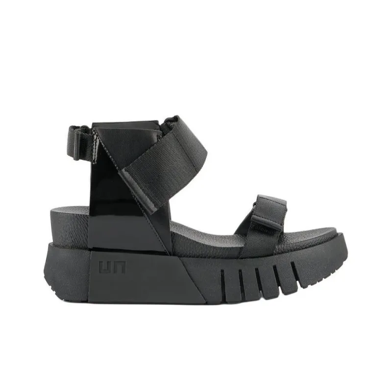 UNITED NUDE Delta Run One Strap Sandals 6.5cm Women's Black-1