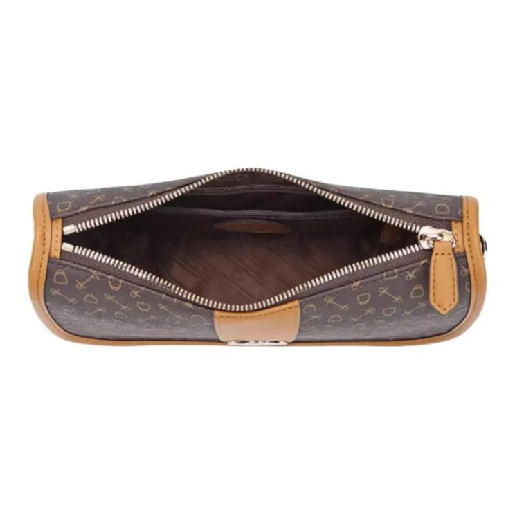 Why Artificial Leather Crossbody Bag, Shoulder Bag Medium Size Women's Coffee & Camel-7
