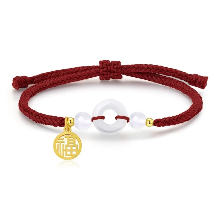 Emerald Dynasty Agate Jade Bracelets Unisex-5