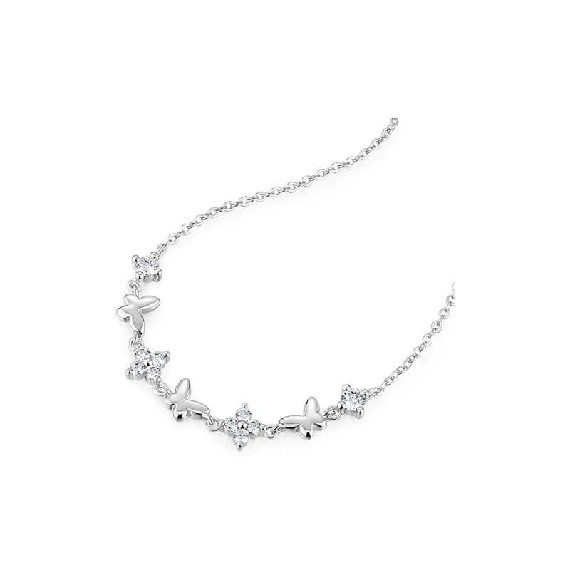 KADER 925 Sterling Silver Bracelets Women's Silver white Gift Box-1