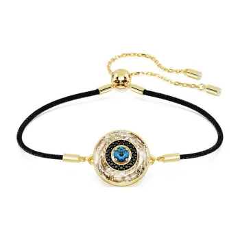 Swarovski Synthetic Cubic Zirconia Faux Crystal Bracelets Women's Black