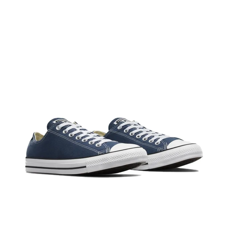 Nike Chuck Taylor Anti-Slip Wear-Resistant Low-Top Canvas Shoes Unisex Marine Blue-2
