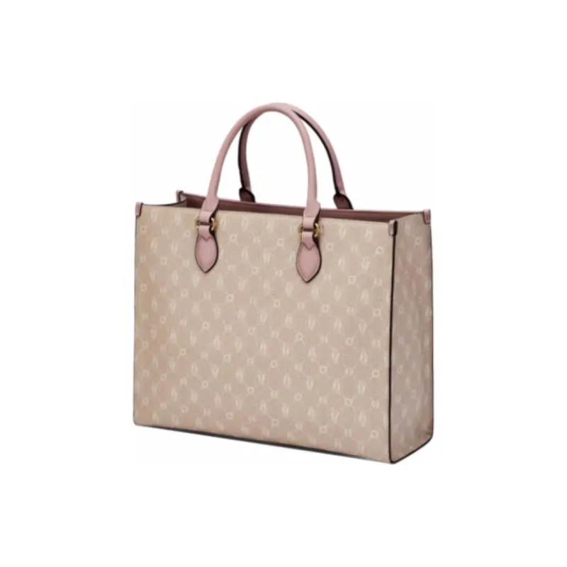 Hush Puppies Synthetic Leather Tote Bag Shopping Bag Shoulder Bag Handbag Large Size Women's Khaki/Beige Apricot/Coffee-6